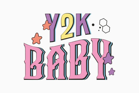 90's Retro Y2K Baby SVG Design Review