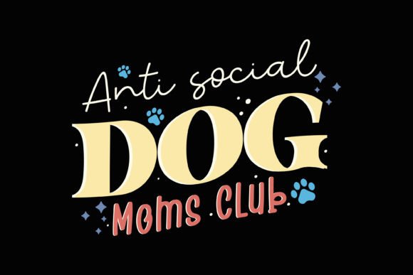 Anti Social Dog Retro Mothers Day SVG Review