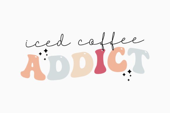 Iced Coffee Addict Retro Coffee Quot SVG Review
