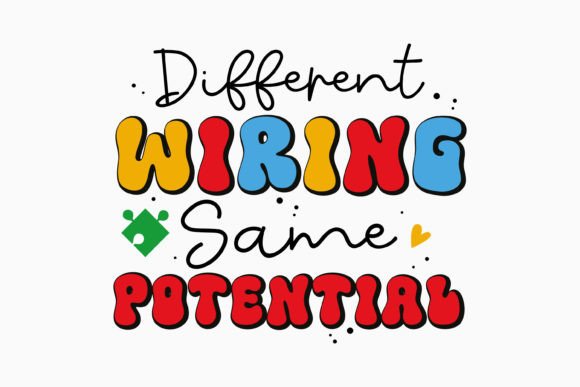Retro Autism Awareness SVG Different Review
