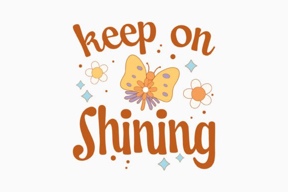 Retro Butterfly Quote SVG Design Shining Review