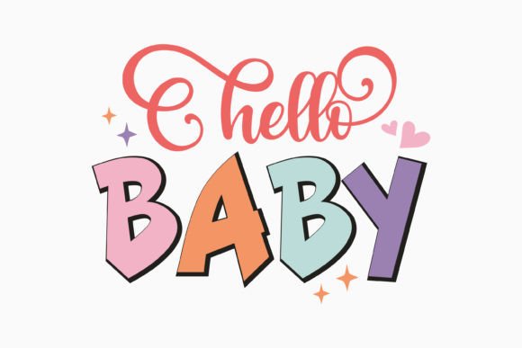 Retro Cute Baby Quotes SVG Design Review