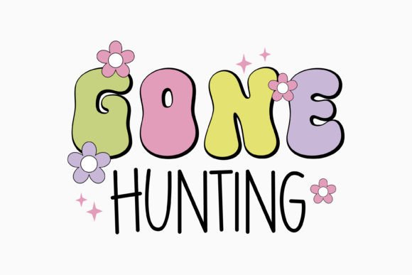Retro Easter SVG Gone Hunting Review