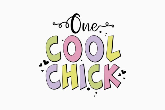 Retro Easter SVG One Cool Chick Review
