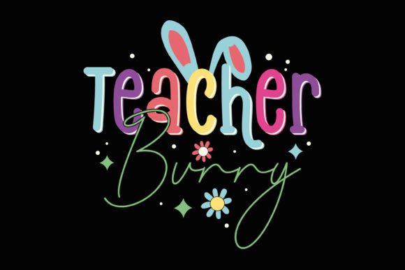 Retro Easter Teacher Bunny SVG Design Review