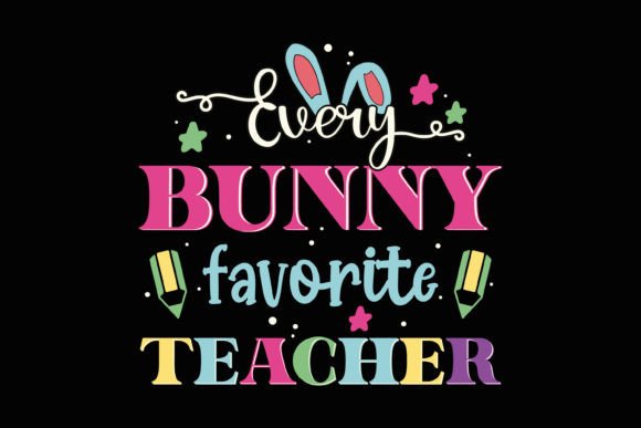 Retro Easter Teacher SVG Design Bunny Review
