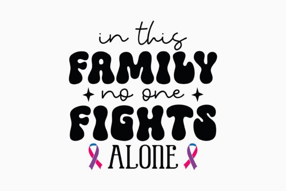 Retro Fights Alone Cancer Awareness SVG Review