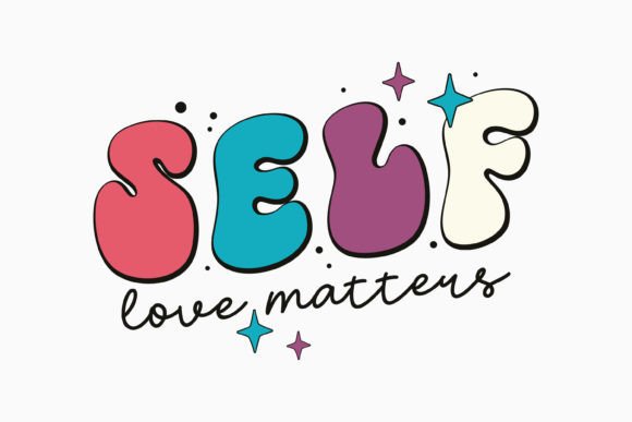 Retro Self Love Matters Mental Health